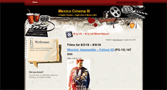 Desktop Screenshot of mexicocinema3.com